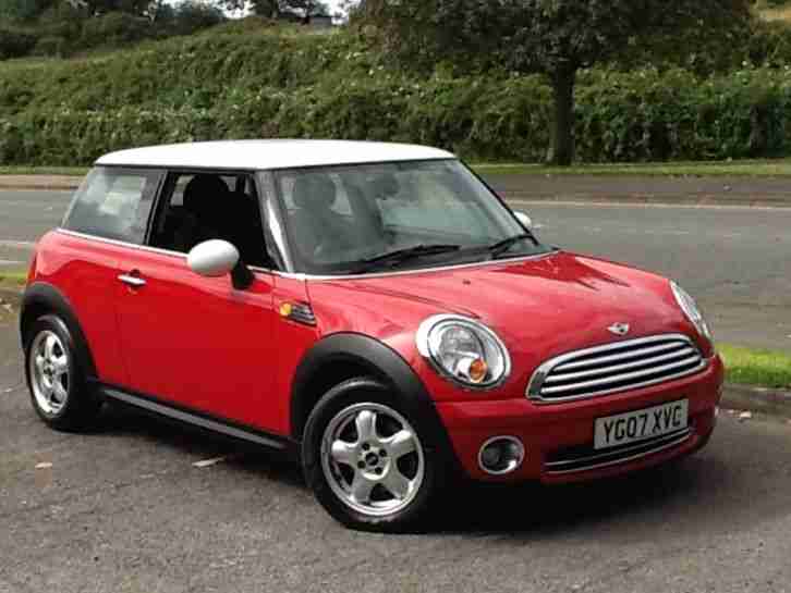 Mini Cooper Red Car