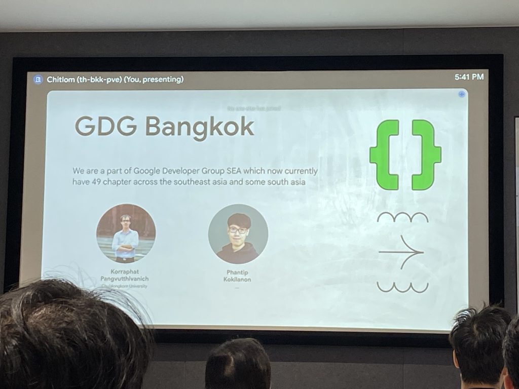 GDG Bangkok, February 2025, Google Thailand Office