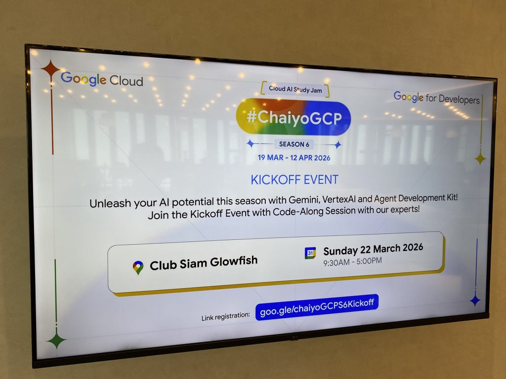 GDG Bangkok Build with AI 2026